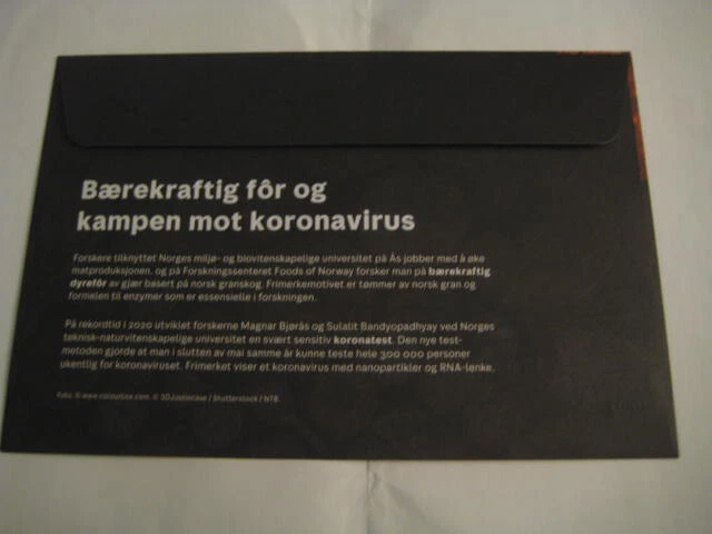 2023 Norway FDC on Vaccine Innovation, Research & Technology w/golden cancn - Image 4 of 4