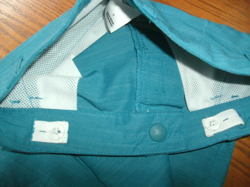 NEW Boys sz 7 Hybrid Swim Trunks teal UPF 50 mesh lined adjustable waist midrise - Picture 6 of 6