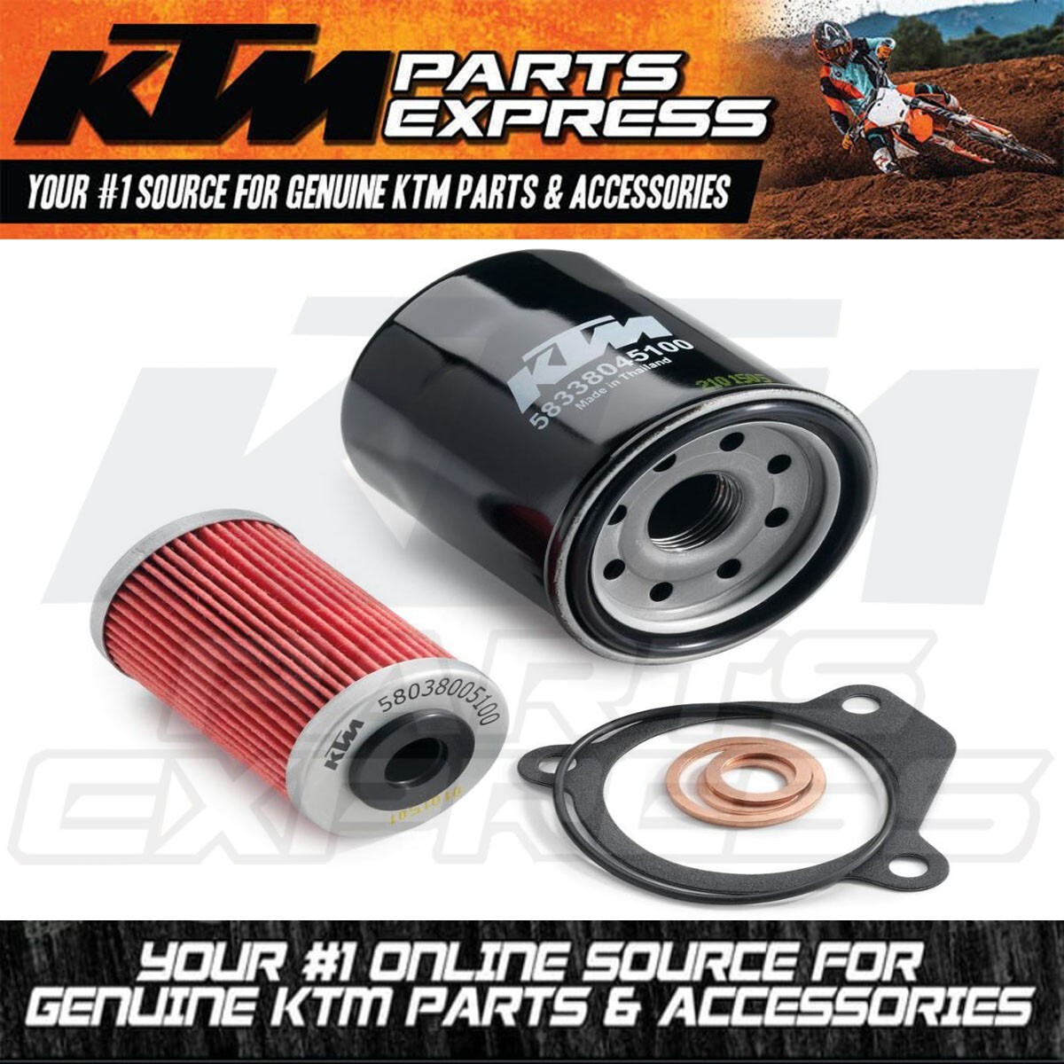 KTM OIL FILTER KIT 625 SMC 640 ADVENTURE 640 LC4 ADVENTURE