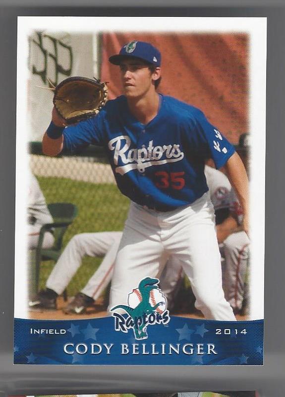 2014 OGDEN RAPTORS COMPLETE MINOR LEAGUE TEAM SET CODY BELLINGER RC eBay