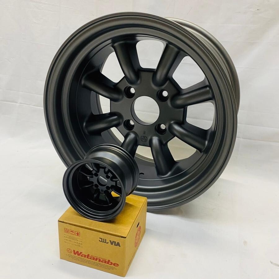 希少　スケールダイナミクスRS-Watanabe Rタイプ ホイール 4個新品 在庫あり 即納】RS Watanabe R TYPE 15×9J-13 4H-114.3 新マグ
