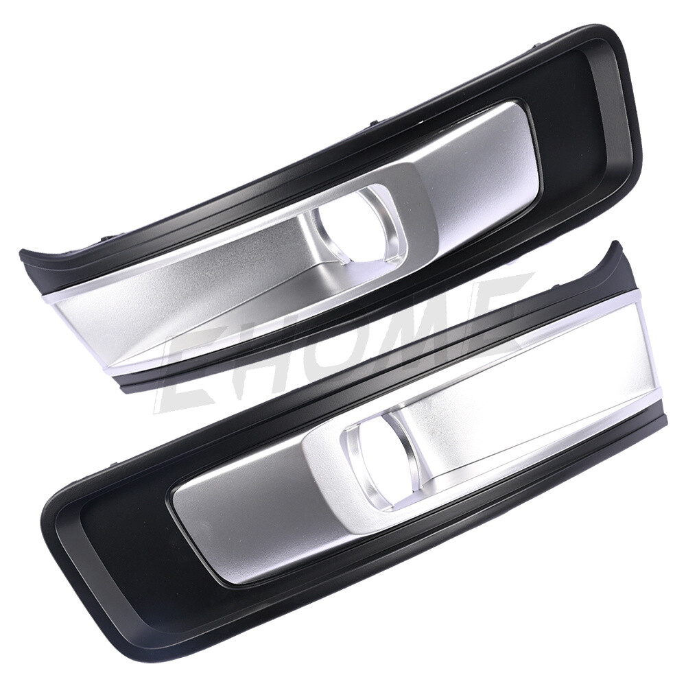 Pair Driver & Passenger Side Fog Light Lamp Bezel Trim For Ford Flex 2013-2019