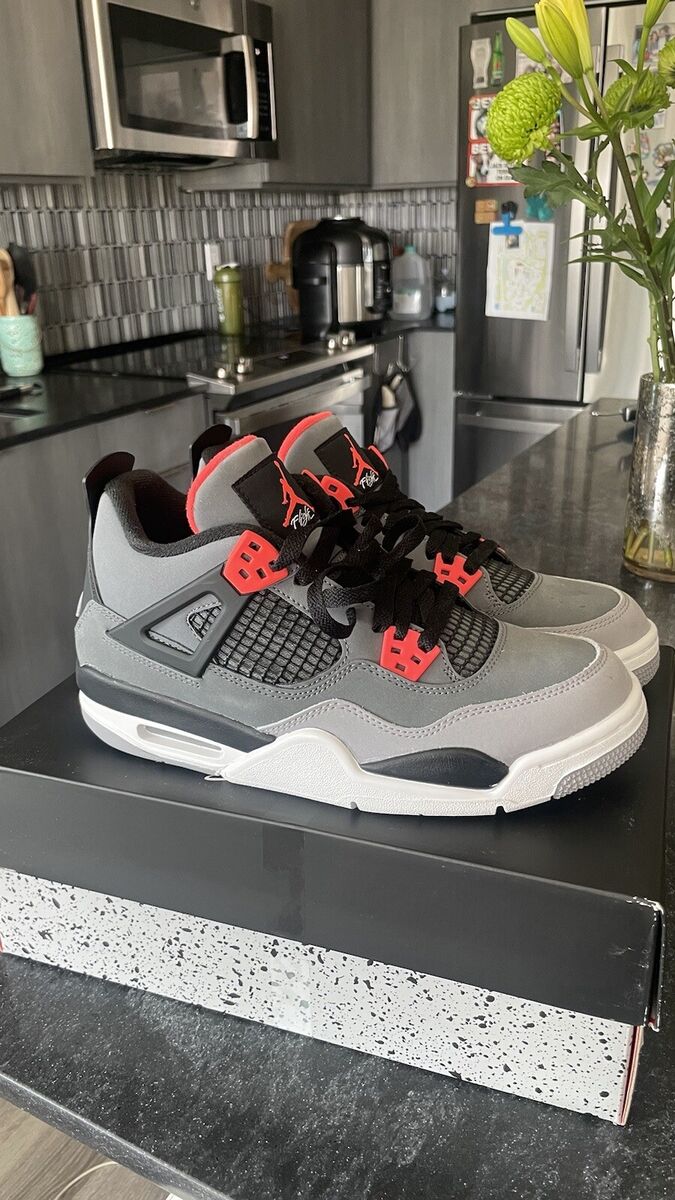 Nike Air Jordan 4 Retro Infrared GS 408452-061 Size 6.5y | eBay Nike Air Jordan 4 Retro Infrared GS 408452-061 Size 6.5y | eBay