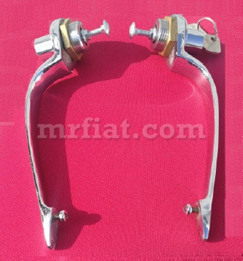 Ferrari 275 GTB4 Outer Door Handle Set W/ Lock Cylinder New