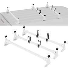 Vevor Trailer Ladder Rack Van Roof Rack For Ford Transit 150 250 350 2015-2022