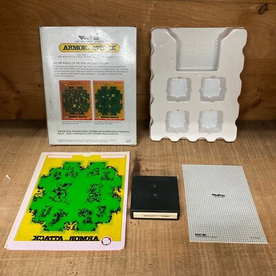 Armor..Attack (1980) Vectrex Arcade System Cartridge w/Box, Manual, Overlay