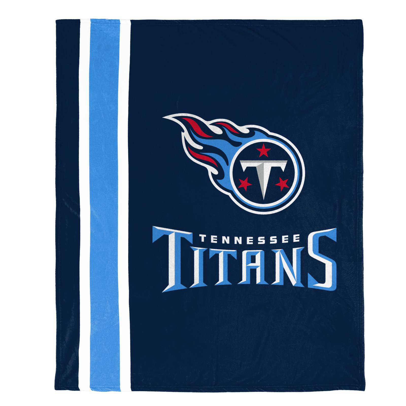 Мягкое плюшевое одеяло FOCO NFL Tennessee Titans из микро-рашели, 50 x 60