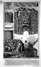 Giovanni Battista Piranesi photo A4 drip ceiling architrave frieze and piece o