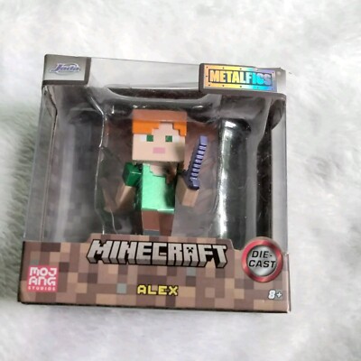 Minecraft ''Alex'' Die-Cast Metal Action Figure 2  MetalFig - Jada Toys - 