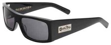 Black Flys Fly Detector 2 Sunglasses, Shiny Black - Polar,  Brand New w/ case