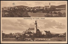 1926?, AK Arnschwang bei Furth i. Wald, Kirche, Verlag Jakob Wittmann, gelaufen