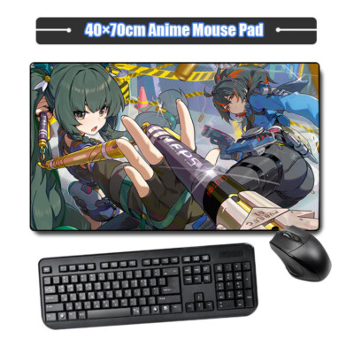 Game Zenless Zone Zero Jane Doe TCG Playmat Mat Table Pad Bag Mouse Pad X600