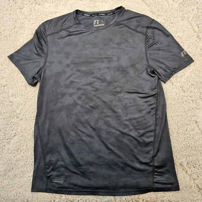 Russell Men's Medium (38-40) Training Fit Dri-Power360 Stretch Short Sleeve