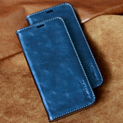 Leder Schutzhülle für Samsung Galaxy A5 S7 S8 S9  und Huawei P20 Cover Handy