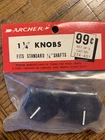 2 Vintage Archer RadioShack Radio Amp  Knobs Dials Parts New Old Stock 274-407