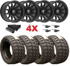 Fits Trd Fj Tacoma 4runner Fittipaldi Wheels Mt Tires Mud Terrain 33 12.50 17