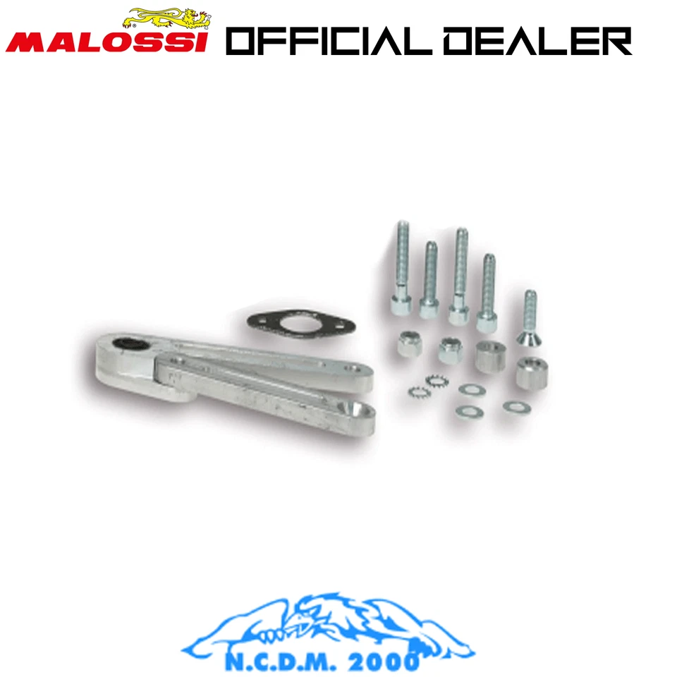 Scarico da corsa MALOSSI Flip, per MBK Booster R/NG/YAMAHA BW?S/NG 50ccm, 2T LC - Immagine 2 di 4