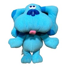Vtg. Blues Clues Sing Along Blue 12  Plush Dog Barks Music TYCO New Batteries