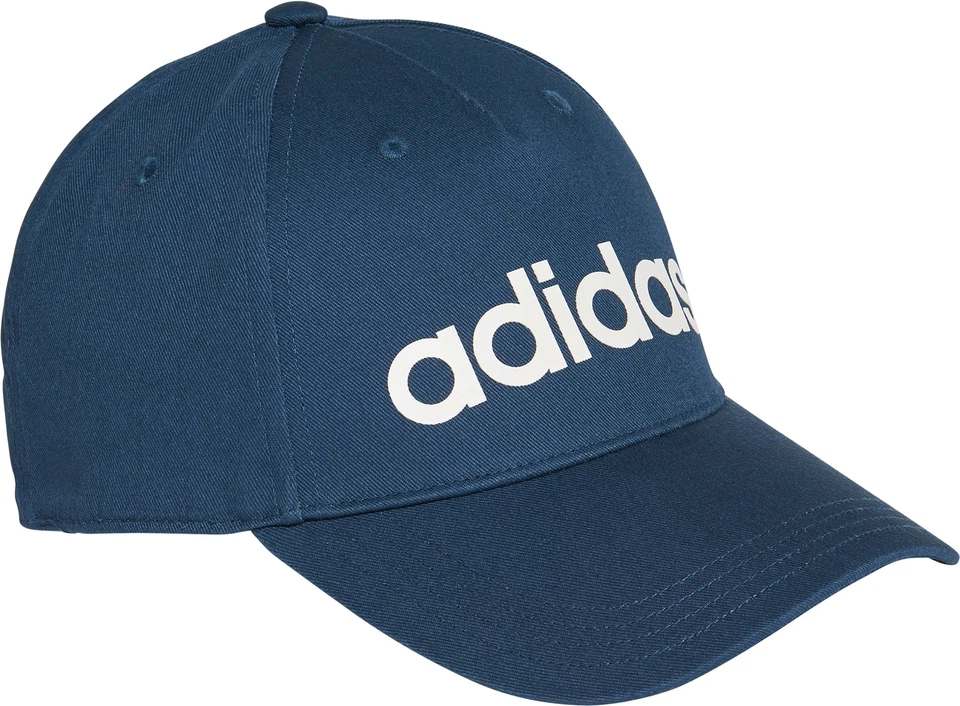 adidas Daily Cap Blue Adjustable Cotton Snapback Hat Stylish Mens Womens Adults