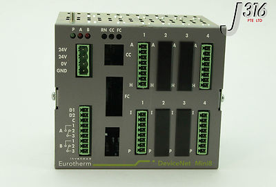 7910 EUROTHERM Invensys Multi-Loop Prozessor Ctrlr (4 I/O Mods ) DEVICENET MINI8