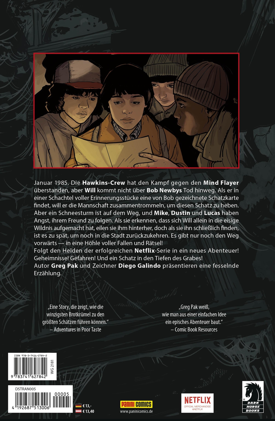 Thumbnail - Greg Pak / Stranger Things / 9783741627842