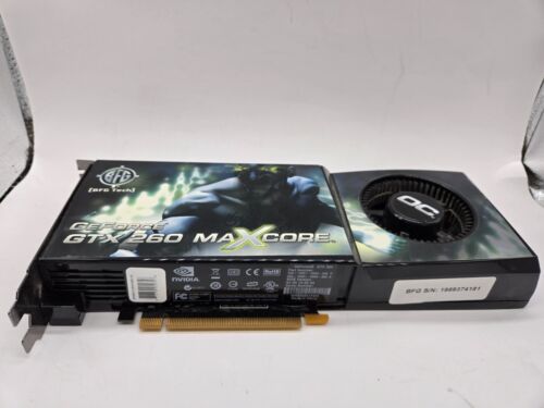 BFG Tech GeForce GTX260 Maxcore Video card - Picture 2 of 11