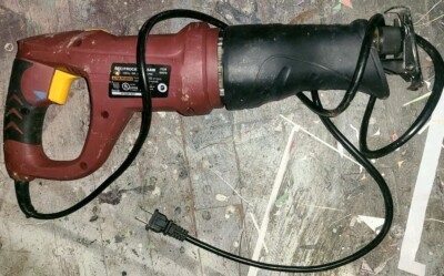 Reciprocating Saw with Rotating Handle CHICAGO ELECTRIC Power Tools 6 Amp