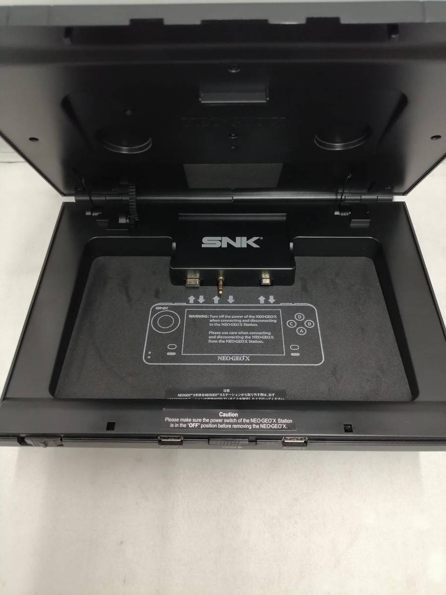 SNK NEO GEO X GOLD ENTERTAINMENT SYSTEM Japan Tommo - Cables Not