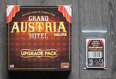 Grand Austria Hotel - Kickstarter Deluxe Upgrade Pack, Lookout Games, NEW