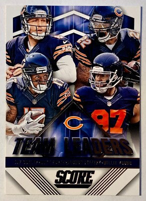 2015 Score Team Leaders Alshon Jeffery/Jay Cutler/Matt Forte/Willie Young