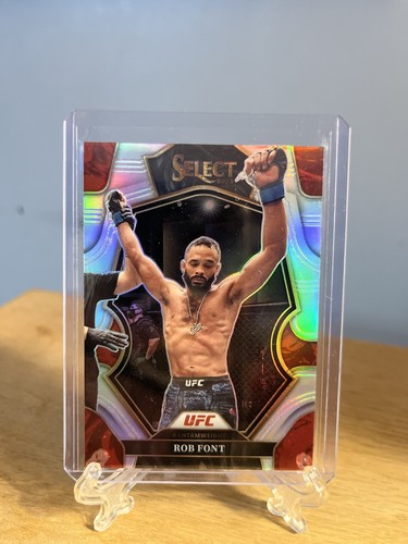 2023 Panini Select UFC Premier Level Silver Prizm - Rob Font #189 Bantamweight 