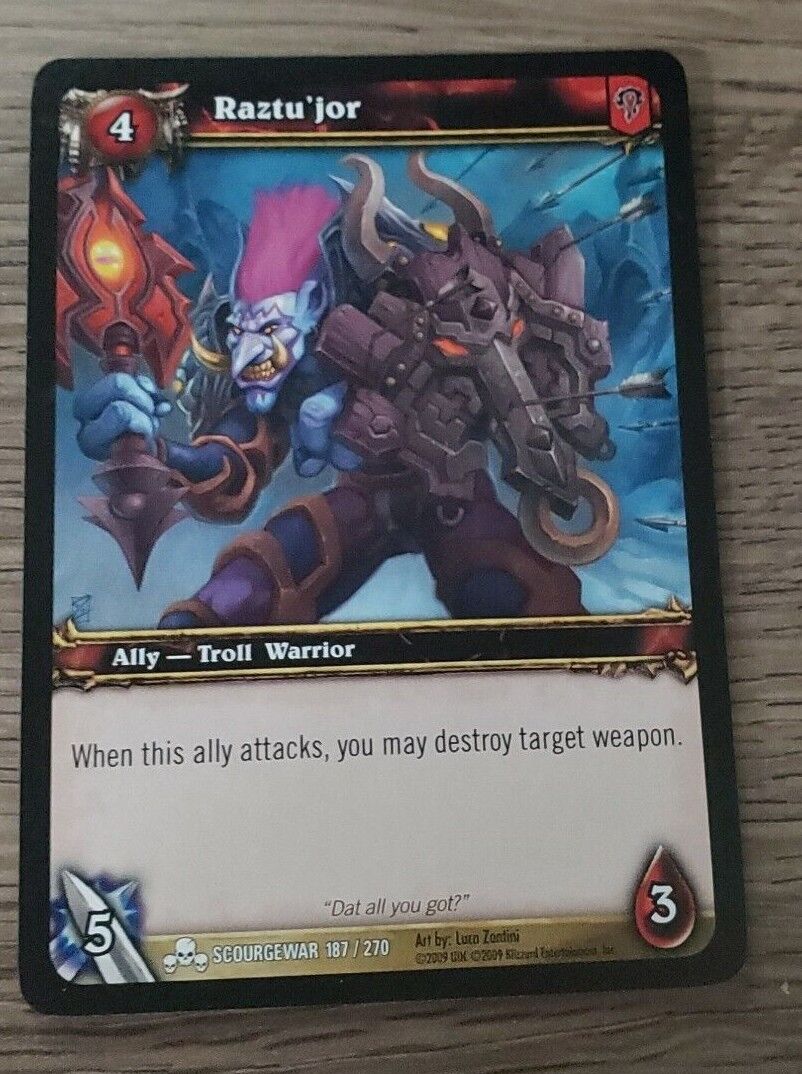 World of Warcraft TCG, Sacrifices Must Be Made - Scourgewar 259/270