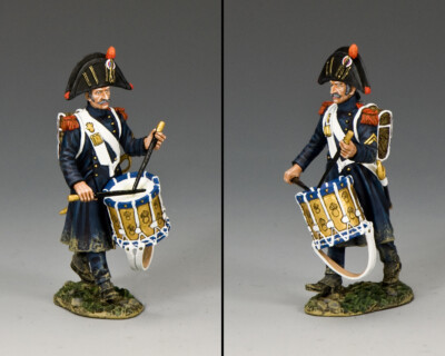 KING & COUNTRY THE AGE OF NAPOLEON NA406 FRENCH OLD GUARD DRUMMER MIB