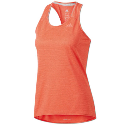 adidas Damen Supernova Tank Top Lauftop Laufshirt Running Shirt Workout coral
