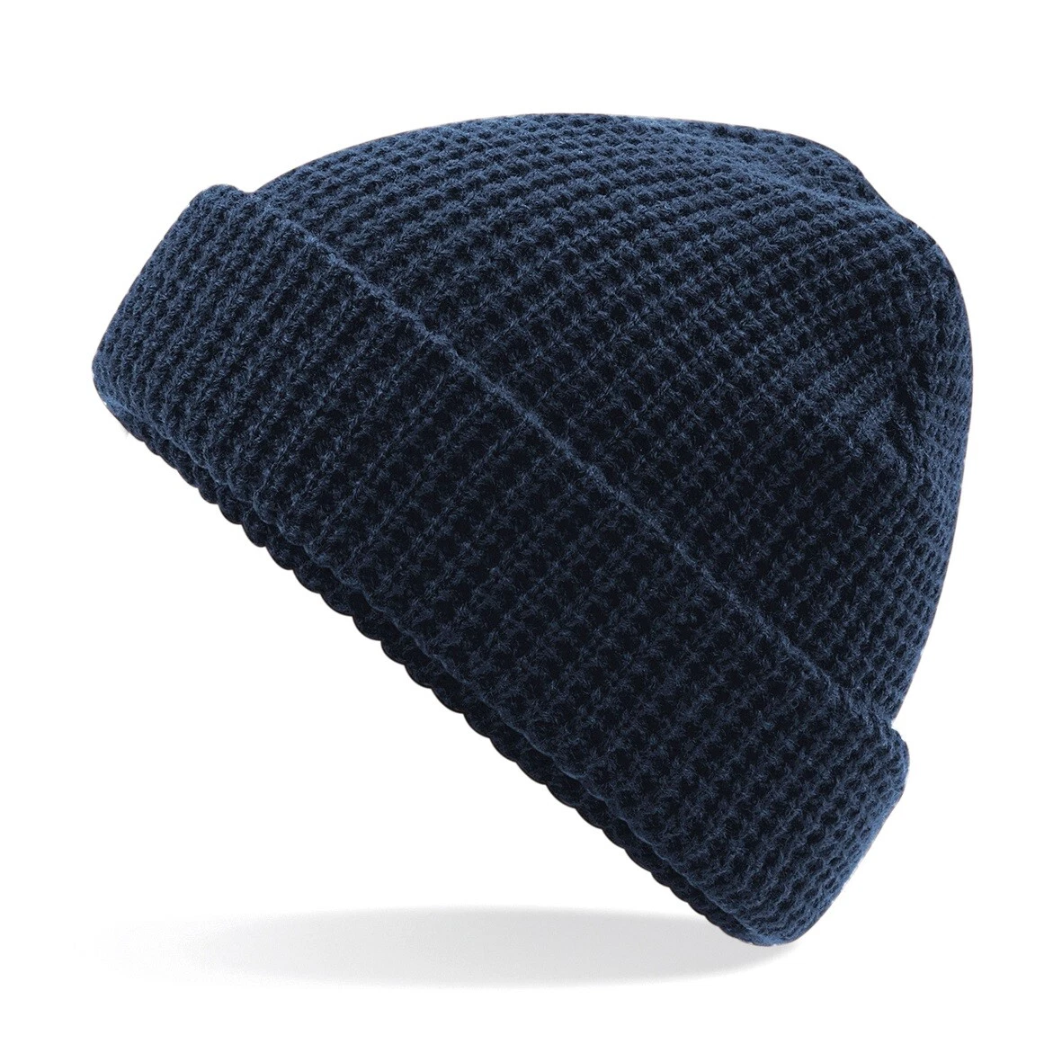 mens waffle knit beanie
