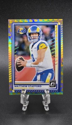 Matthew Stafford 2025 Optic Flex Emoji /199 #198 | Los Angeles Rams