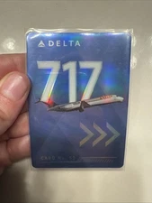 2022 Delta Air Lines Boeing 717 Aircraft Pilot Trading Card #52