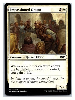 Ravnica Allegiance #12 Impassioned Orator