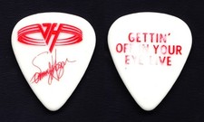 Vintage Van Halen Sammy Hagar Signature White Guitar Pick - 1993 Right Here Tour
