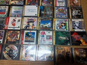 Sega Saturn Console Set w/Controller, Cables & 40 Game Software (Unconfirmed)