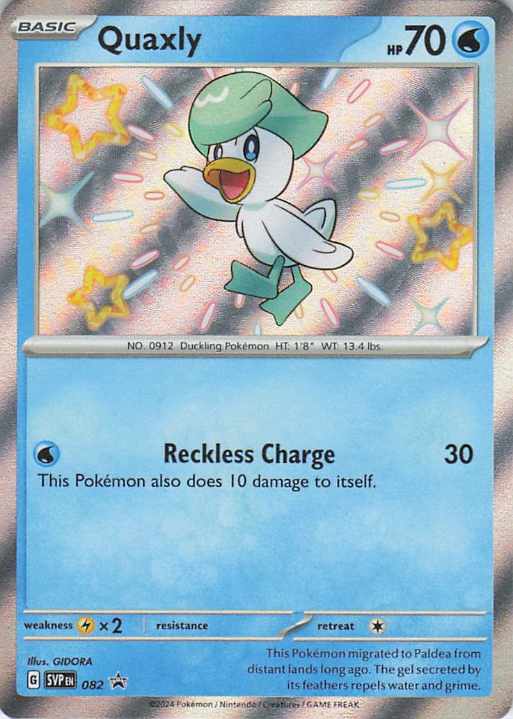 Quaxly Holo Promo SV: Scarlet & Violet Promo Cards 082 NM