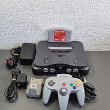 N64 Console Nintendo 64 Bundle With Controller, Leads, 1 Game & Accessories