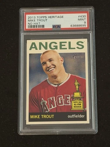 2013 Topps Heritage - Mike Trout PSA 9