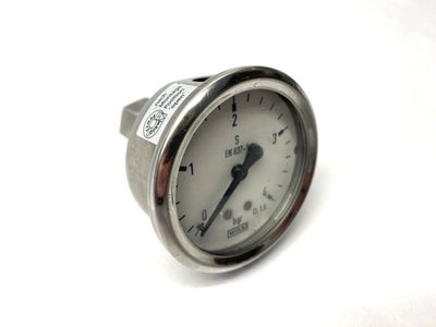 #ad WIKA EN 837 1 Pressure Gauge Cl. 1.6 0 to 4 Bar $19.99