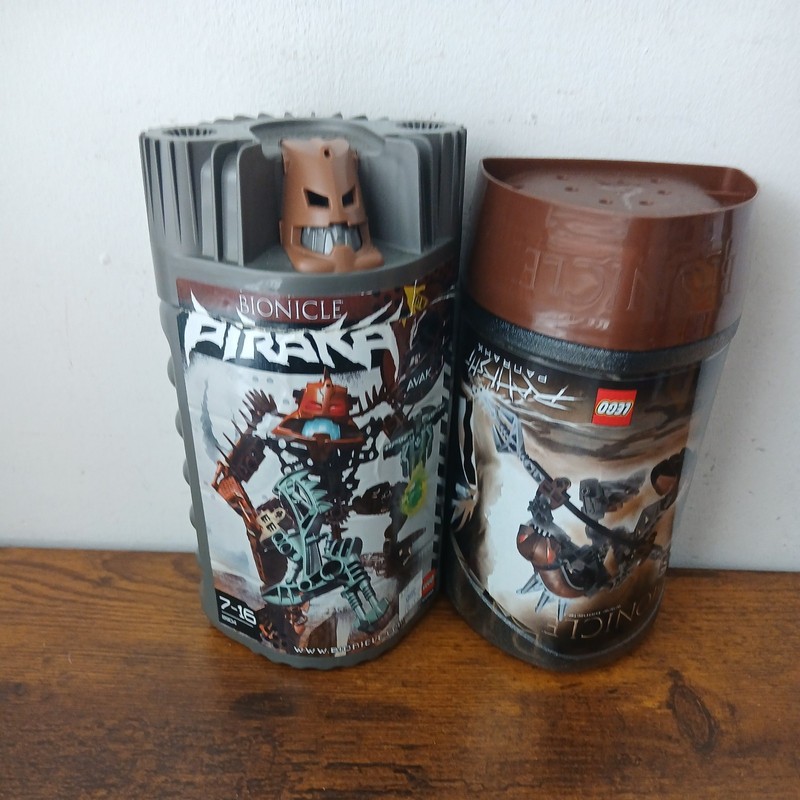 Bionicle 8904 and 8587