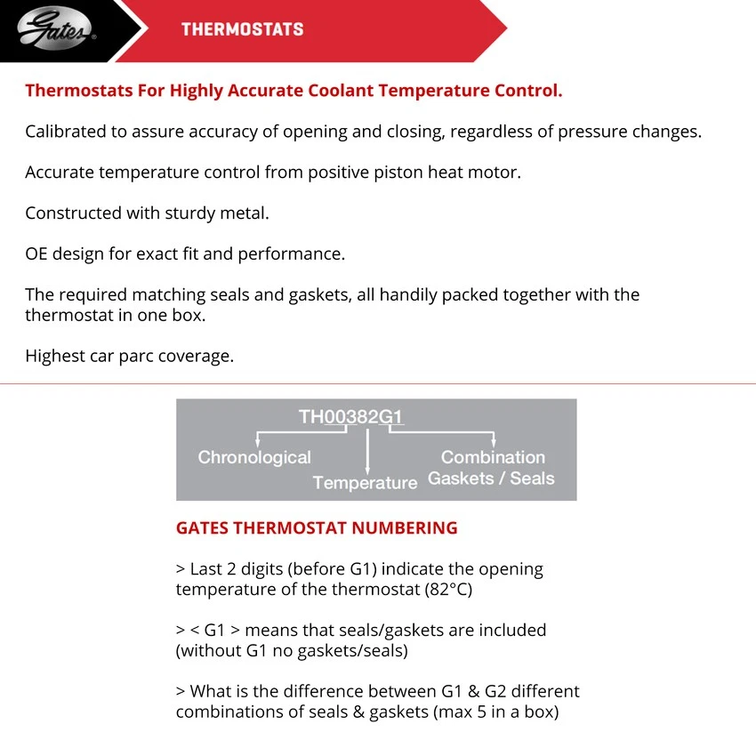 Thermostat for BMW 320i Gran Turismo F34 N20B20A/ N20B20B 2.0L Petrol 4Cyl RWD - Image 3 of 4