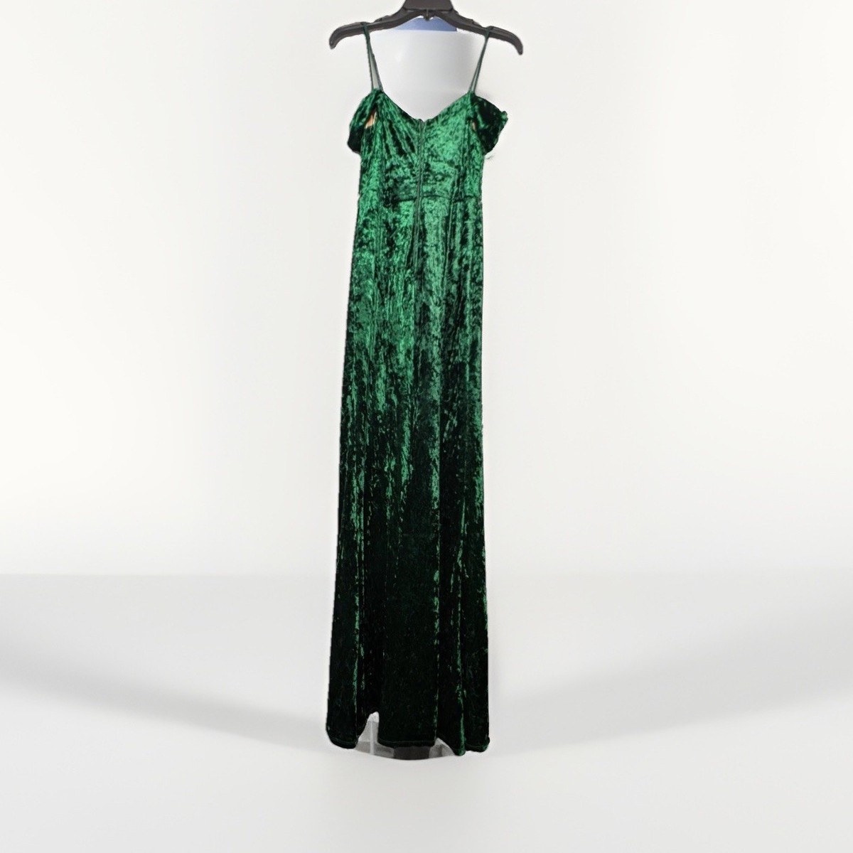 jodi kristopher dress green Jodi Kristopher Olive Green Maxi Dress With Beaded Neckline - Size L