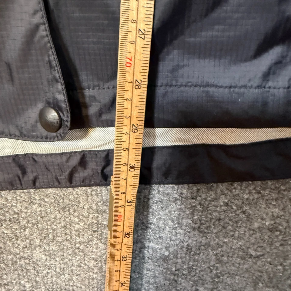 Chaqueta cortavientos L.L Bean para mujer 2XL XXL negra con cremallera completa con capucha talla grande Foto 4 de 4