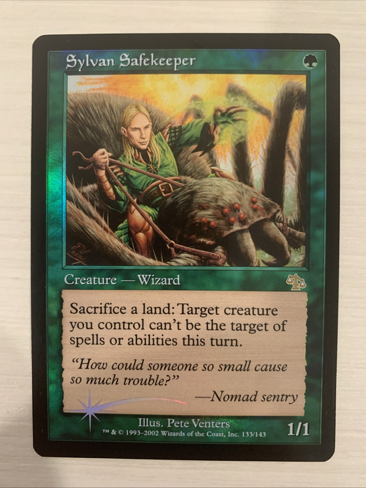 Sylvan Safekeeper 2002 Judgment #133 Foil Price Guide Sylvan Safekeeper 2002 Judgment #133 Foil Price Guide