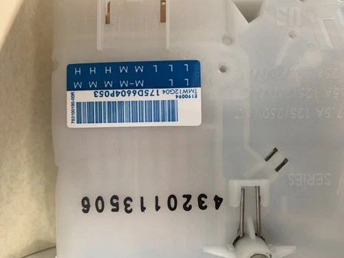 WH12X10348 GE WASHER TIMER